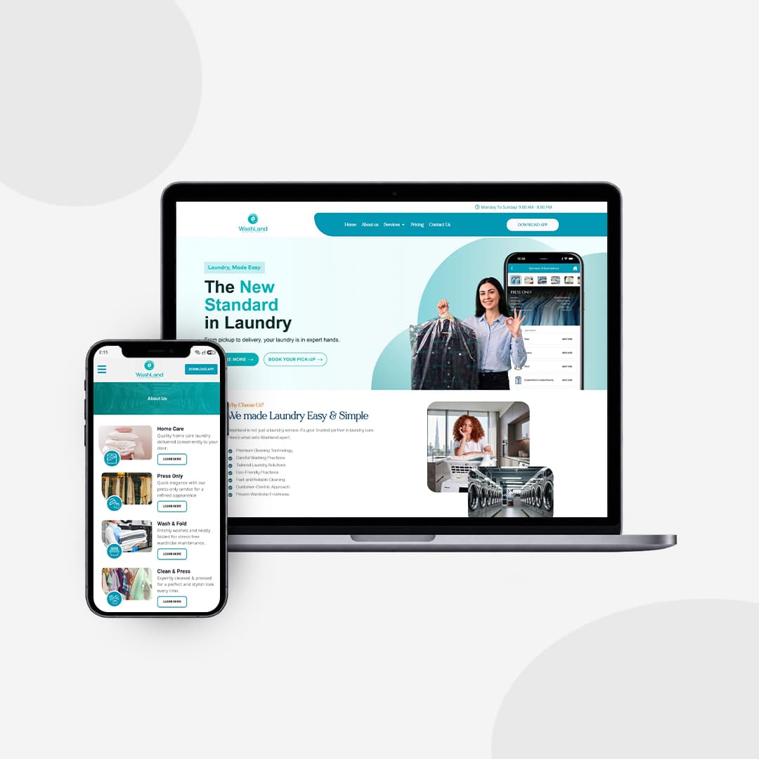Washland laundry logistics management platform Washland laundry logistics management platform